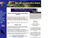 Desktop Screenshot of countrymusic.net.nz
